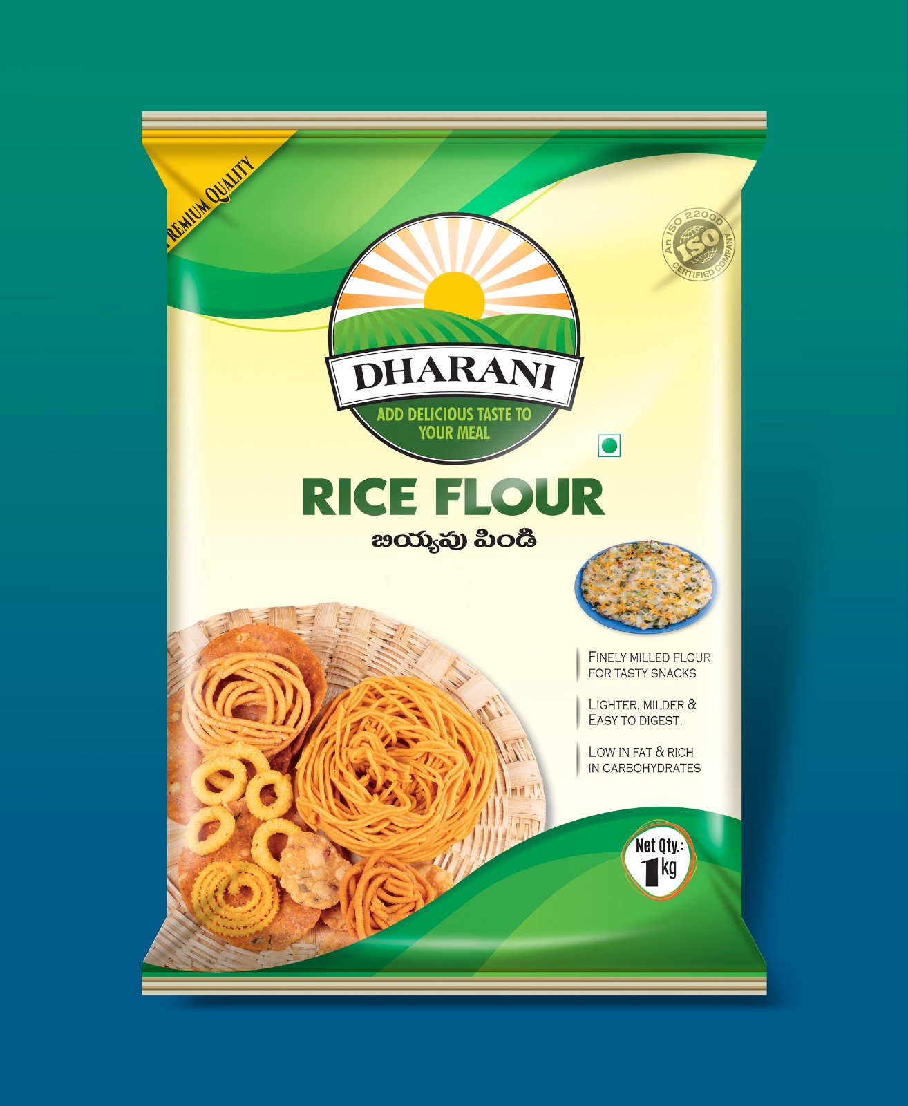 Dharani rice flour pack